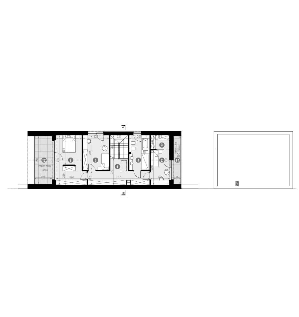 HOMEKONCEPT 115 G2 — План второго этажа