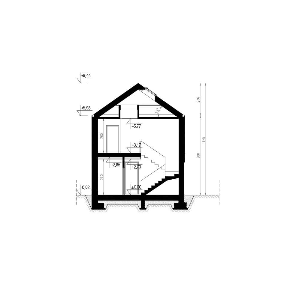 HOMEKONCEPT 115 — Разрез