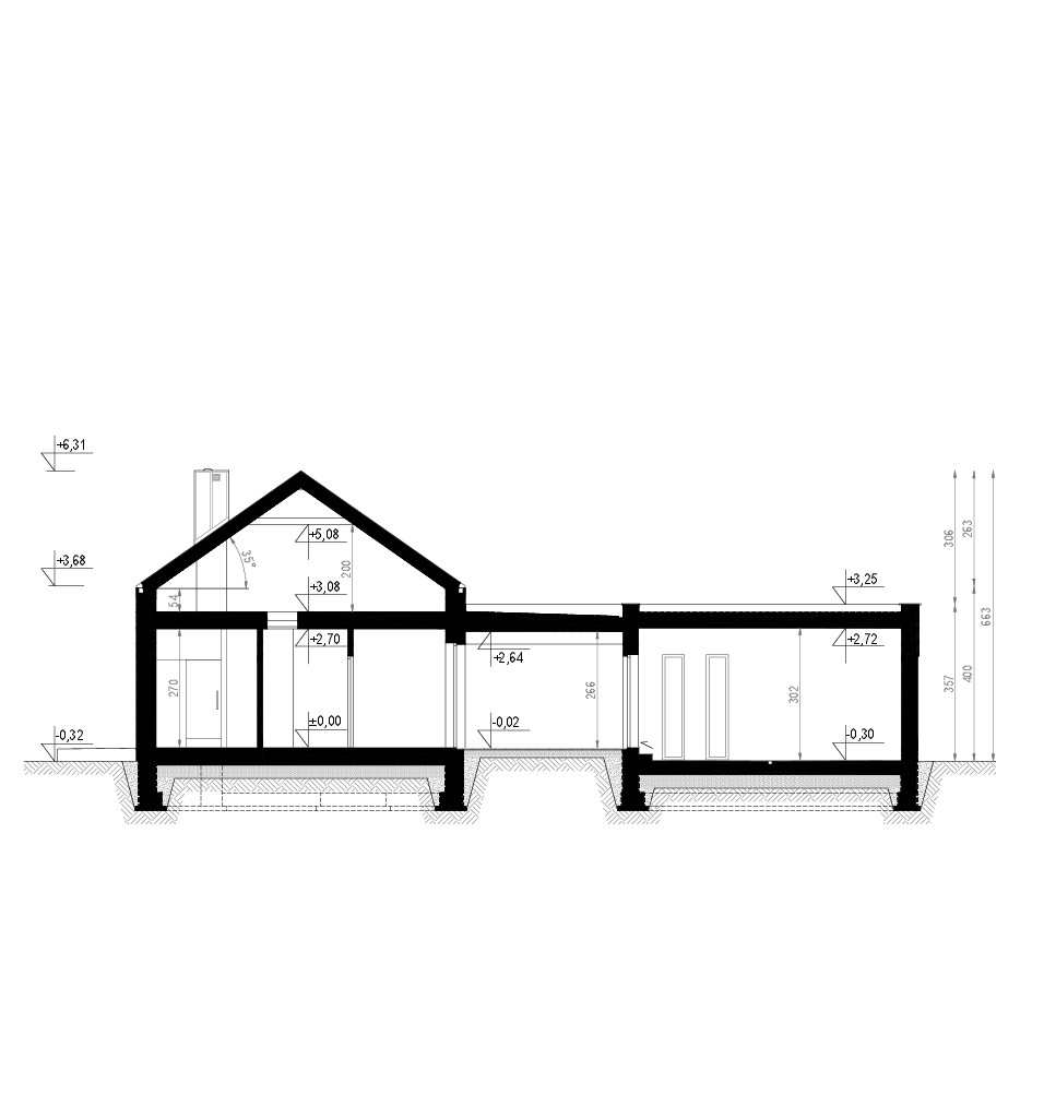 HOMEKONCEPT 80 G2 — Разрез