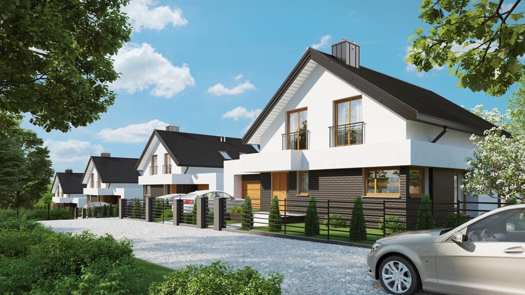 Osiedle domków jenorodzinnych pod Krakowem — изображение из архитектурного архива 2