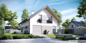 Osiedle domów HOMEKONCEPT 25 — архитектурный архив
